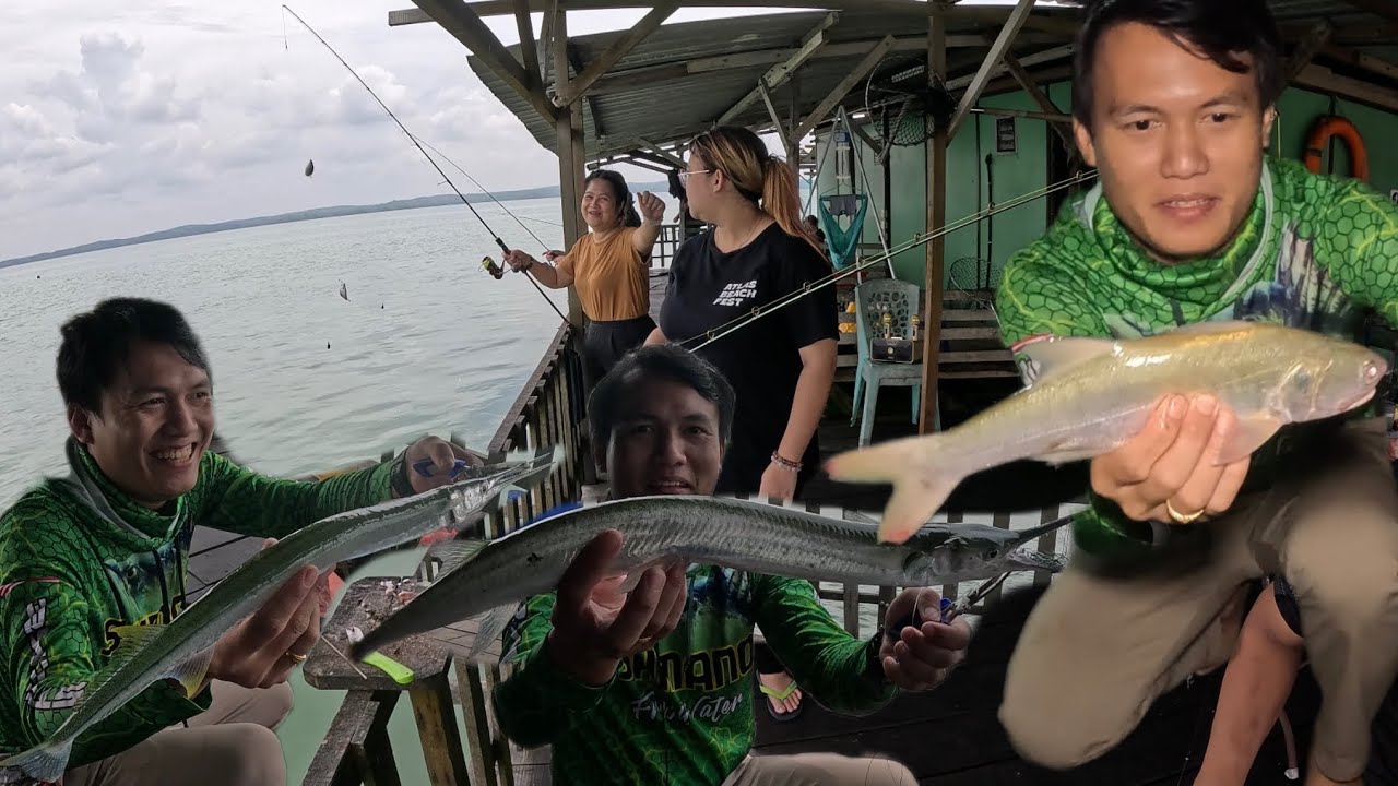 Memancing Lagi Di Rakit DZA Kong-kong, Kali Ini Gasak Ikan Besar-besar