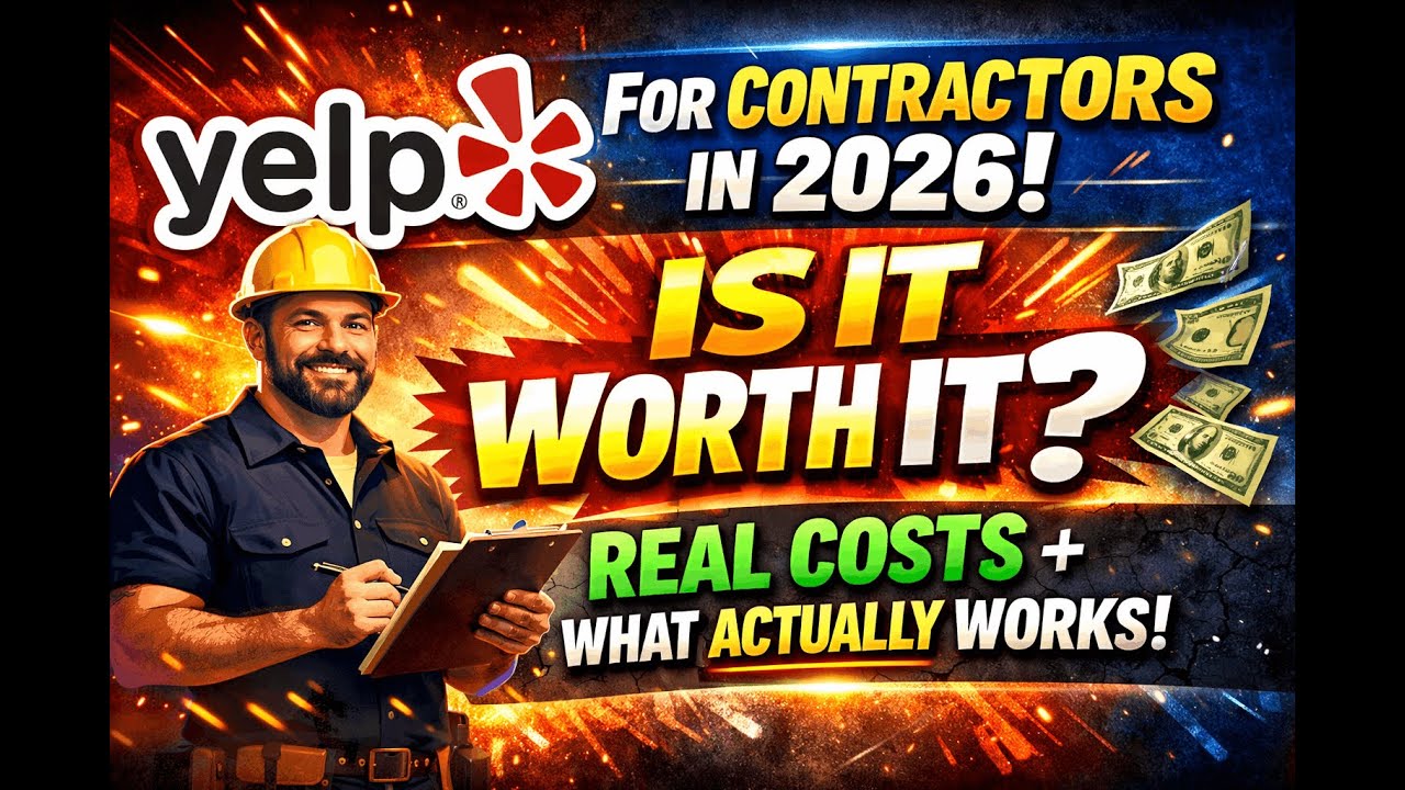 Yelp for Contractors in 2026: Is It Worth It? (Real Costs + What Actually Works)