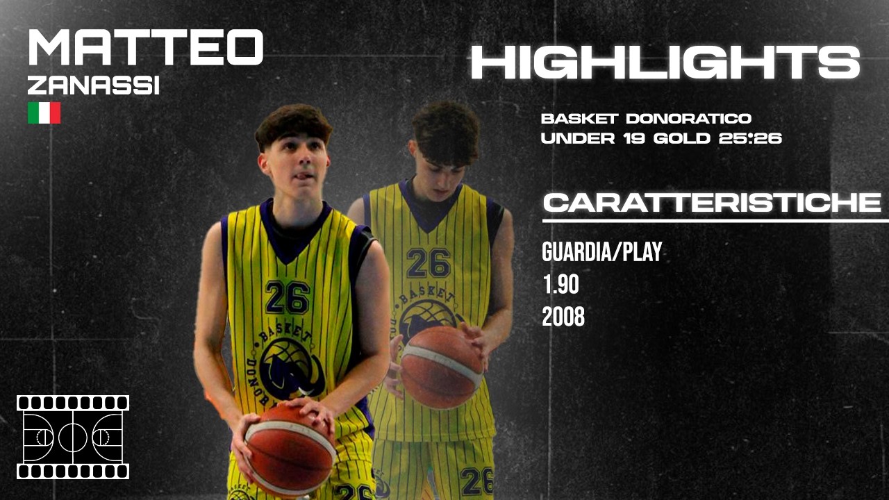 Highlights - Matteo Zanassi - U19 Gold 25/26