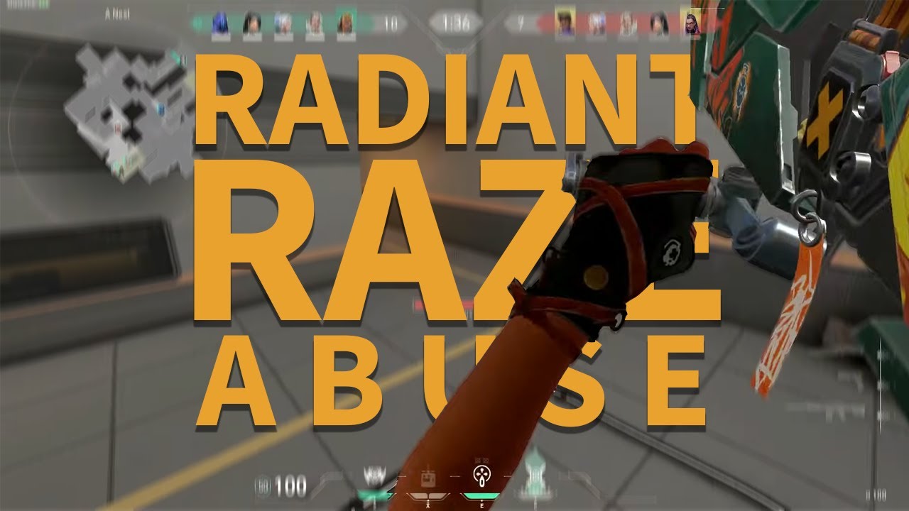 HOW to ABUSE Raze and get RADIANT
