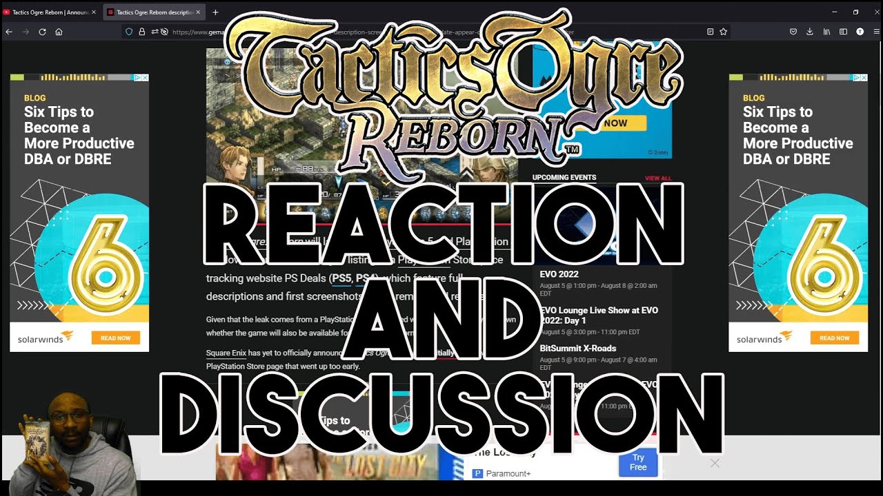 Tactics Ogre Reborn Reaction and Discussion