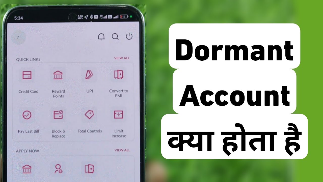 Dormant Account Kya Hota Hai | What is Dormant Account