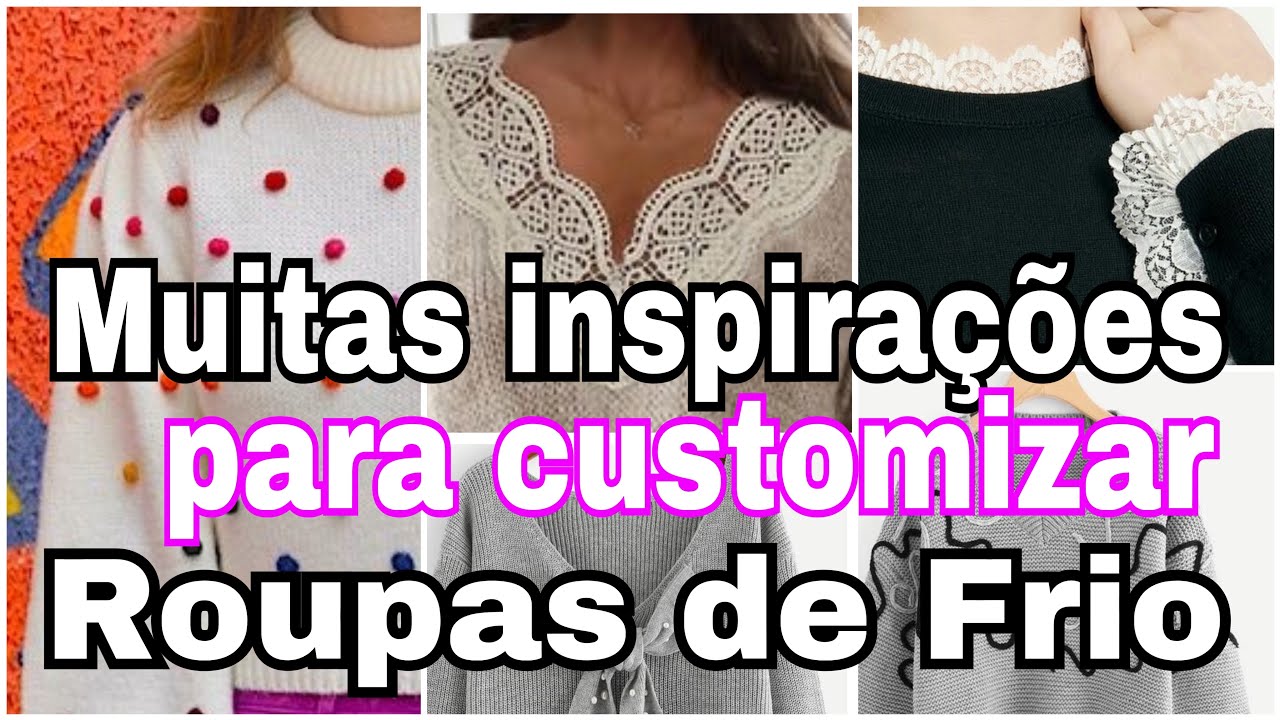 Muitas inspirações para customizar roupas de frio 2 / idéias para renovar roupas de inverno /