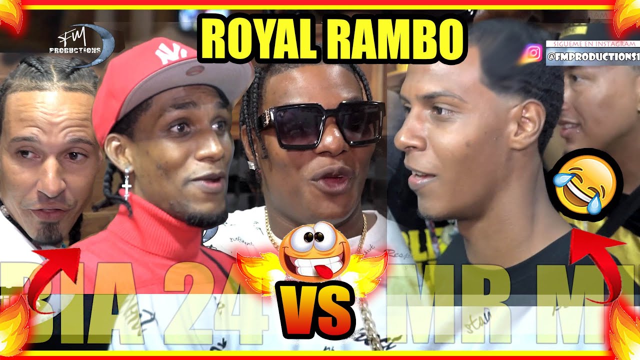 😂ROYAL RAMBO💥Diddy Glow / La Rabia 24/ Mr.Muaks / Cheo 18/ Dary 12/ La Melsina / Chema (Freestyle)