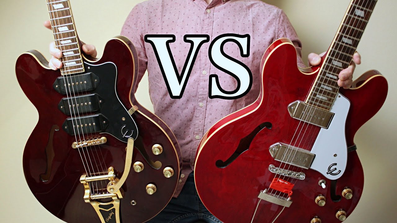 Epiphone Casino vs Epiphone Riviera