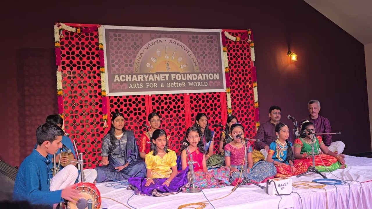 Swagatham Krishna ! Students of Vid. Phaniraj S #carnaticvocal #carnaticmusic 