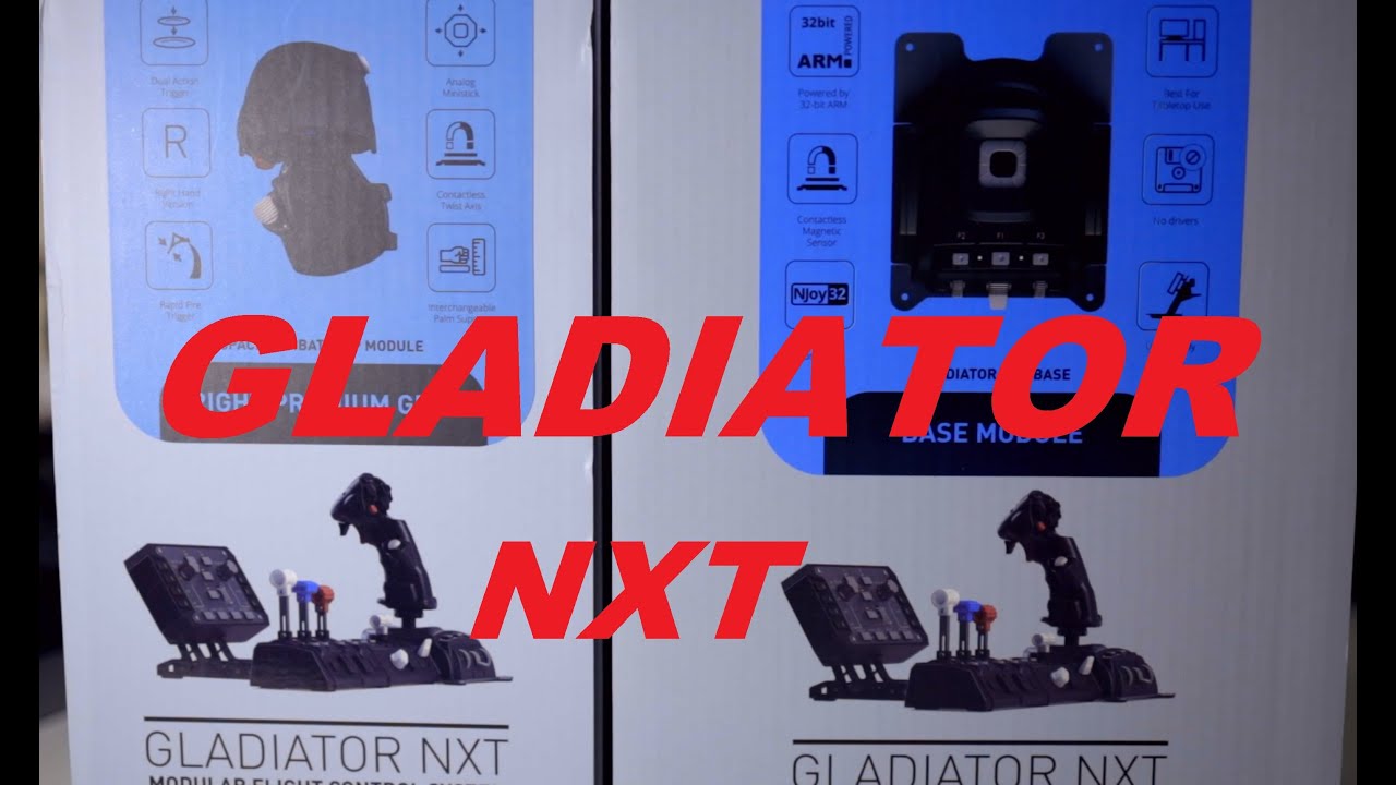 VKB Gladiator NXT (новое поколение популярного устройства управления от ВКБ)