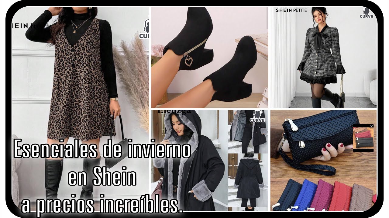 Esenciales de invierno en SHEIN a precios increíbles !
