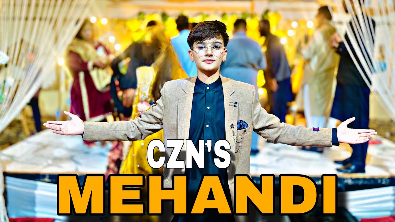 CZN KE MEHANDI HMM SAB LATE HOGY🫩PARI OR MUHAMMAD KE LARAI HOGI😂#falak #share #subscribe #vlog 