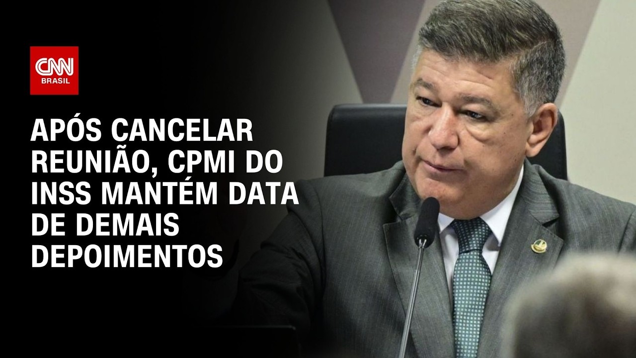 CPMI do INSS mantém data de depoimentos nesta semana | CNN 360°