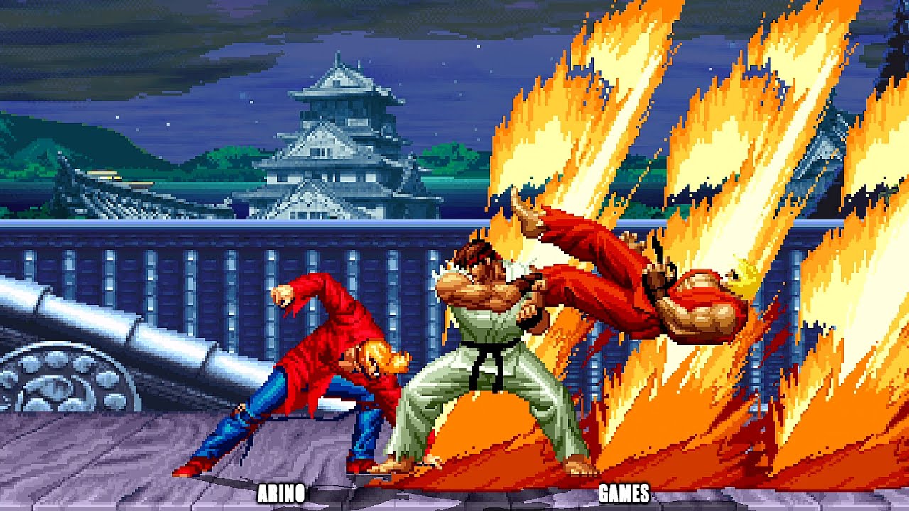 IORI BOGARD VS RYU KEN