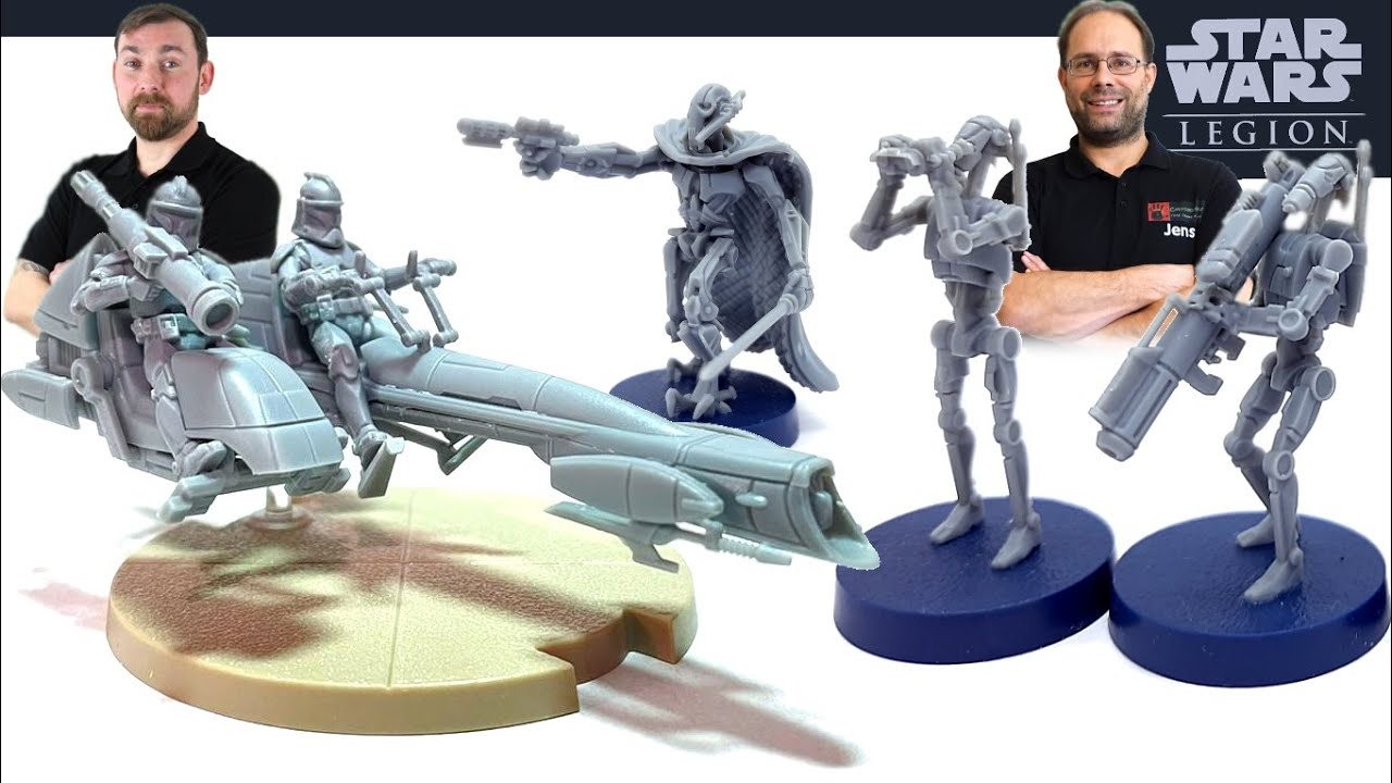 Unboxing: Star Wars Legion / Clone Wars Grundspiel / Lohnt sich die Box (Tabletop, Chefoberboss)