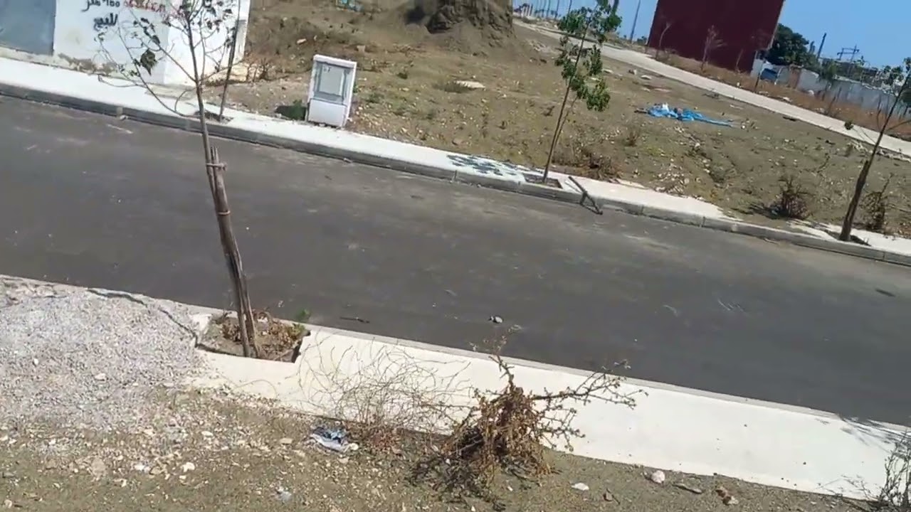 ارض للبيع في طريق المحطة الجديد متر 120 ثمن 8500 درهم رقم الواتساب 0677504453