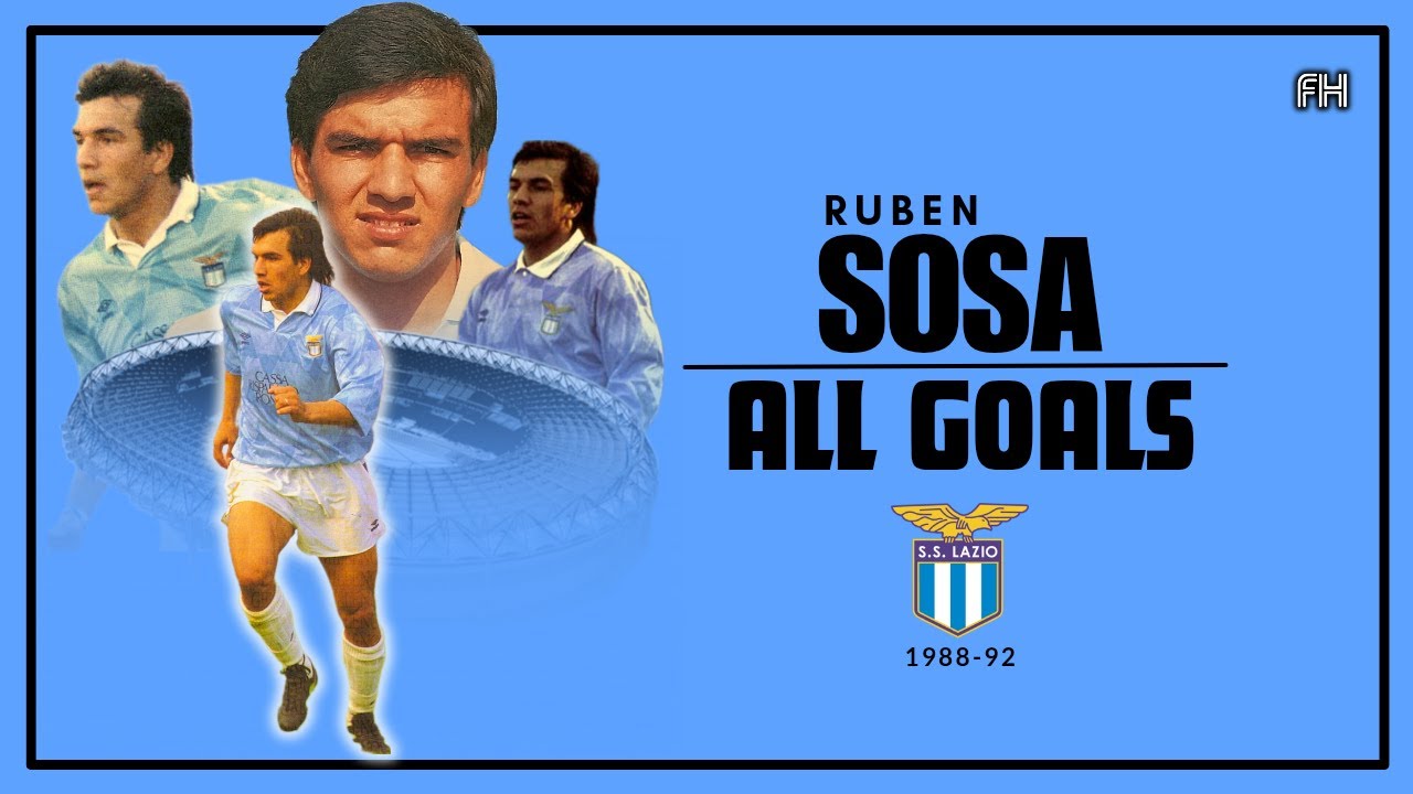 Ruben Sosa ● All Goals ● SS Lazio