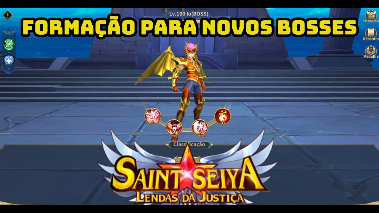 BOSS IO ( NOVOS BOSSES MUNDIAL ) - SAINT SEIYA LENDAS DA JUSTIÇA