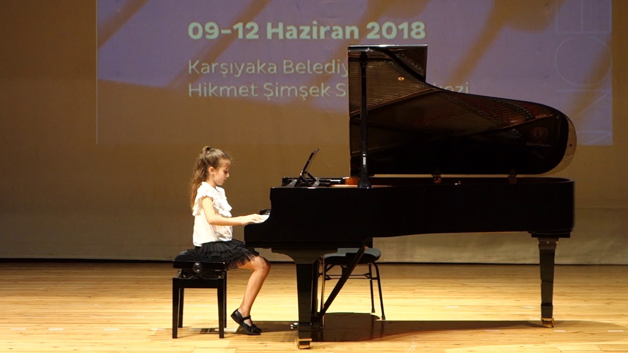 2018 Haziran Mozart Akademi Piyano Festivali Sera Ertuğ