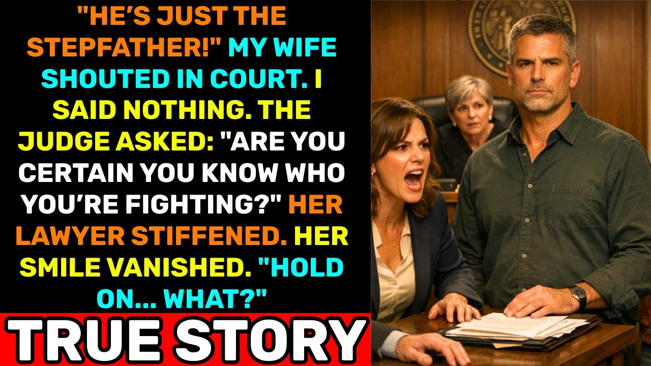 My Wife Called Me “just The Stepfather” In Court — Seconds Later, The Judge Changed Everything…