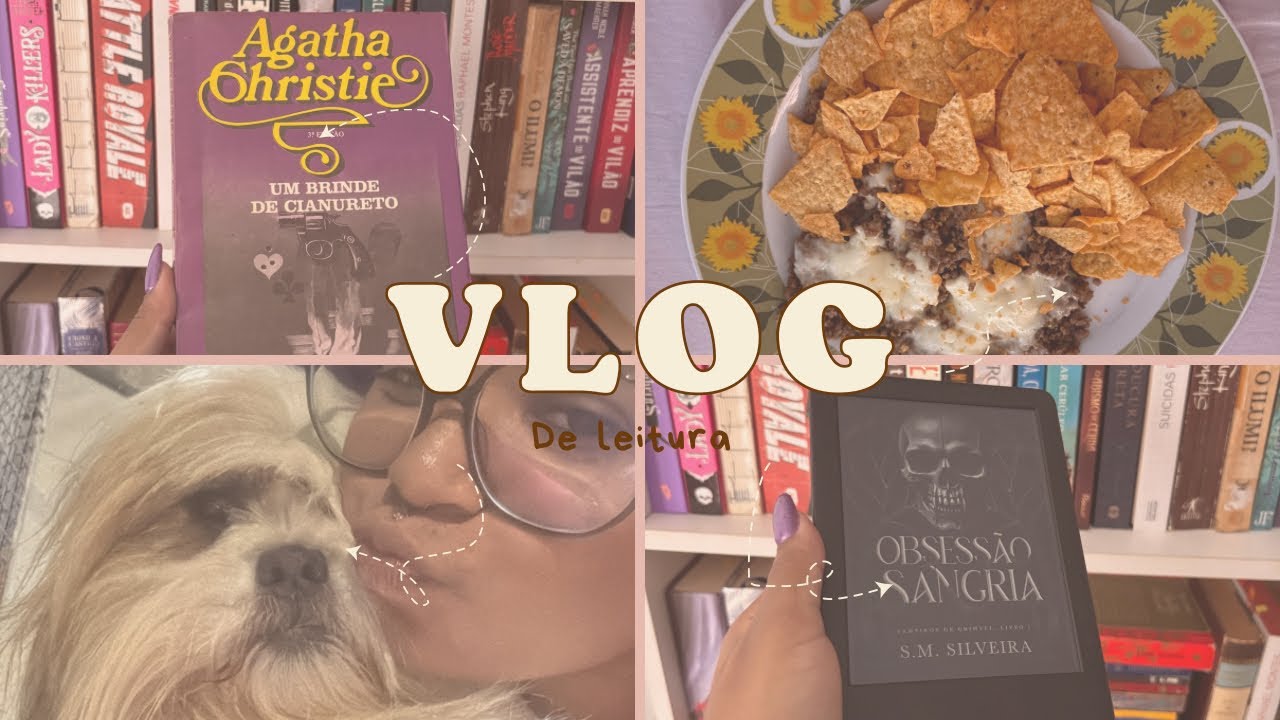 Vlog de leitura acompanhada da conjuntivite 