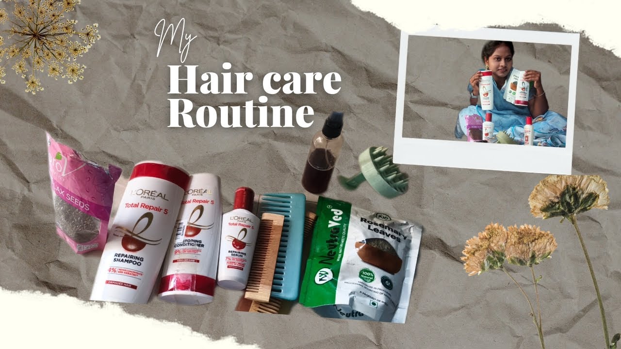 My Hair Care Routine for frizzy dry hair #haircare #hair #hairproducts #frizzfreehair 