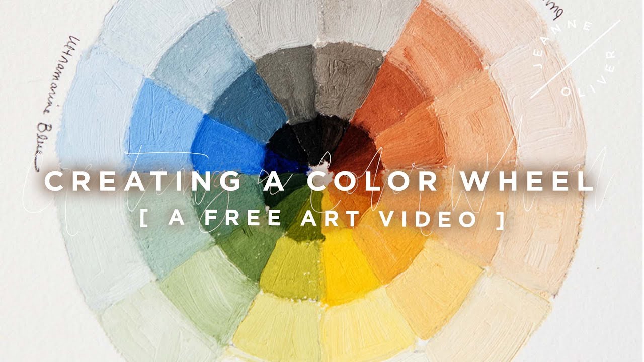 Creating a Color Wheel in Oils with Marian Parsons