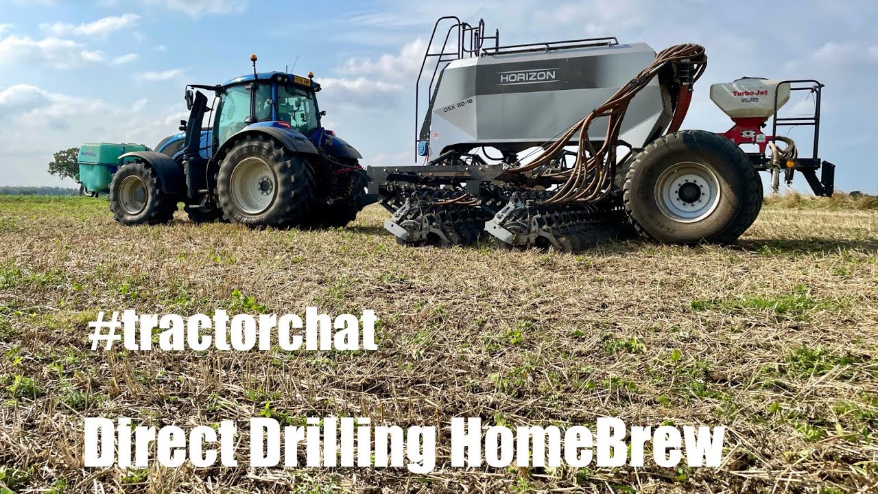 Direct Drilling Home Brew - #tractorchat with Angus Gowthorpe