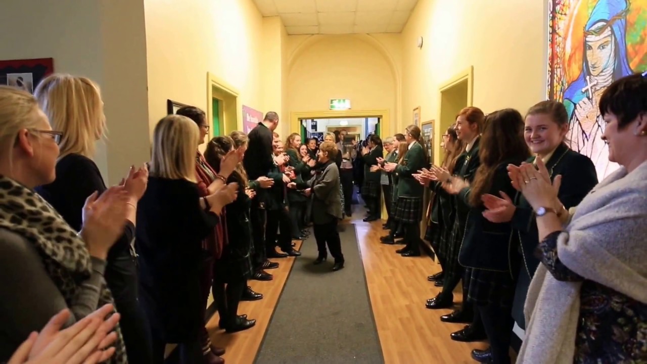 Majella McCloskey's last day at St. Catherine's College