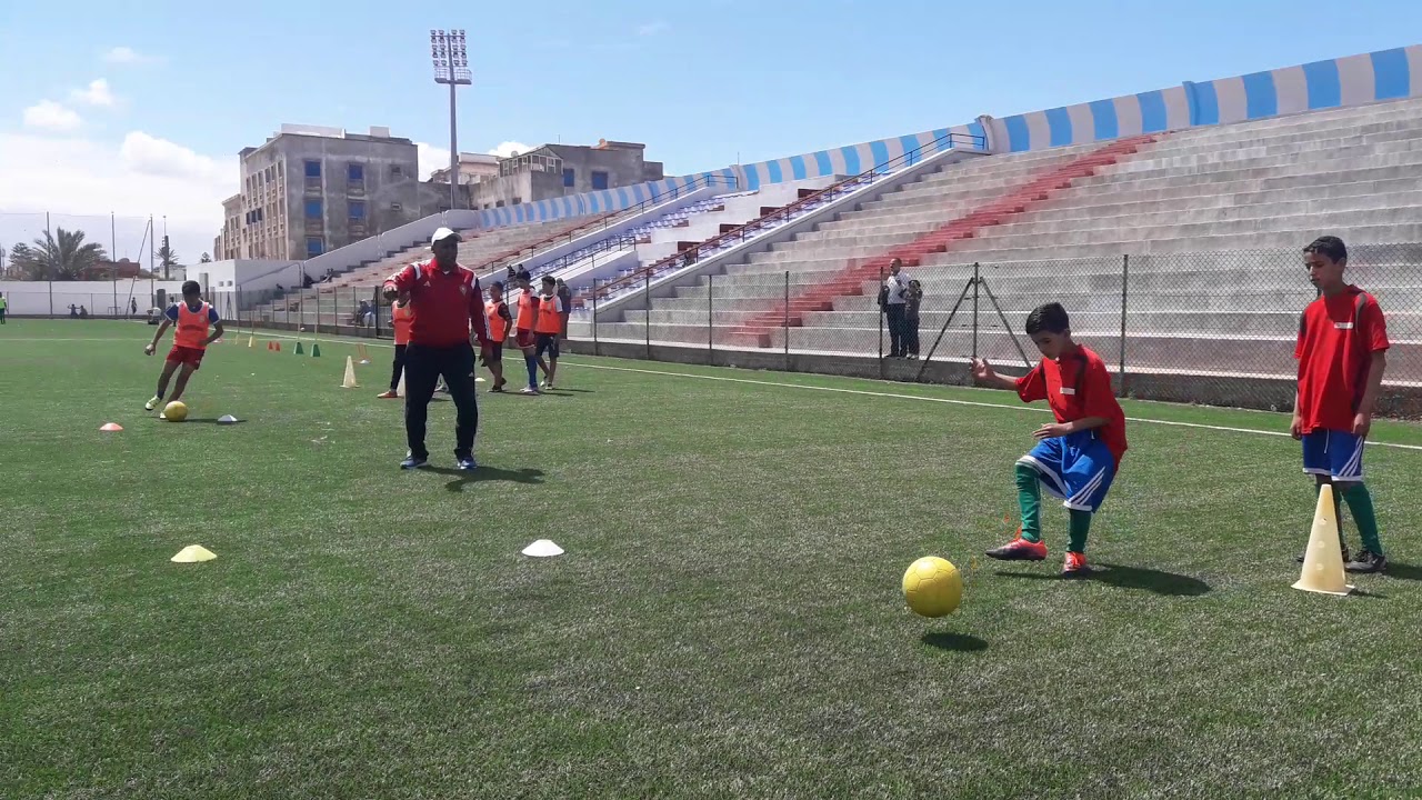 براعم الجمعية الرياضية بالملعب البلدي الصويرة