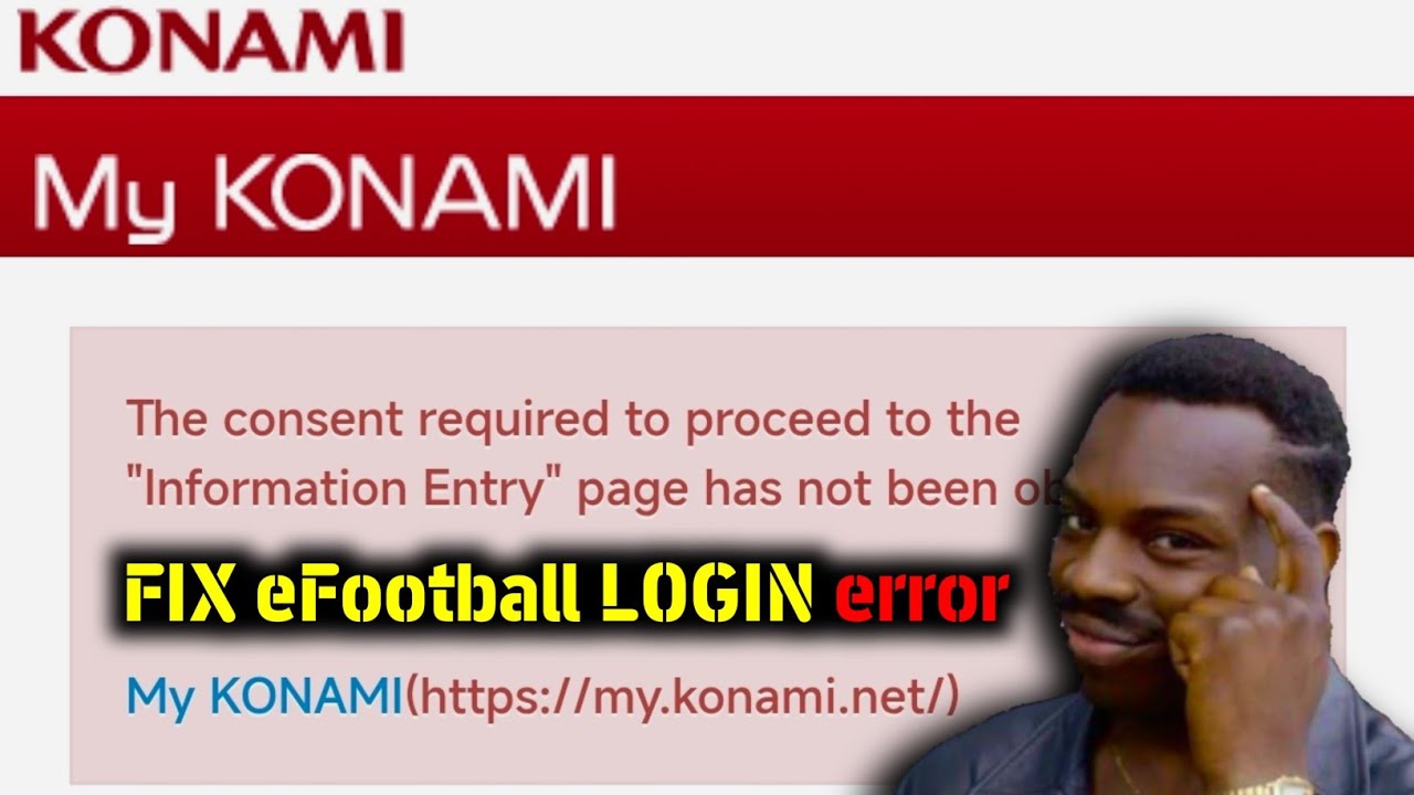 🚨 ИСПРАВЬТЕ ОШИБКУ ВХОДА В eFootball! | Решите проблему &laquo;Требуется согласие&raquo; за 1 минуту ⚡ - eFoo...