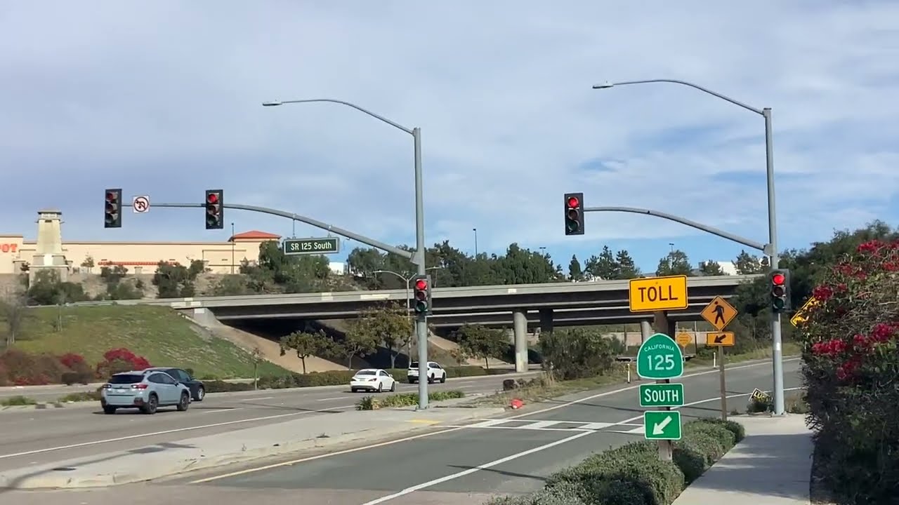My favorite intersection - Peek Traffic Lights at State Route 125 & Olympic Parkway
