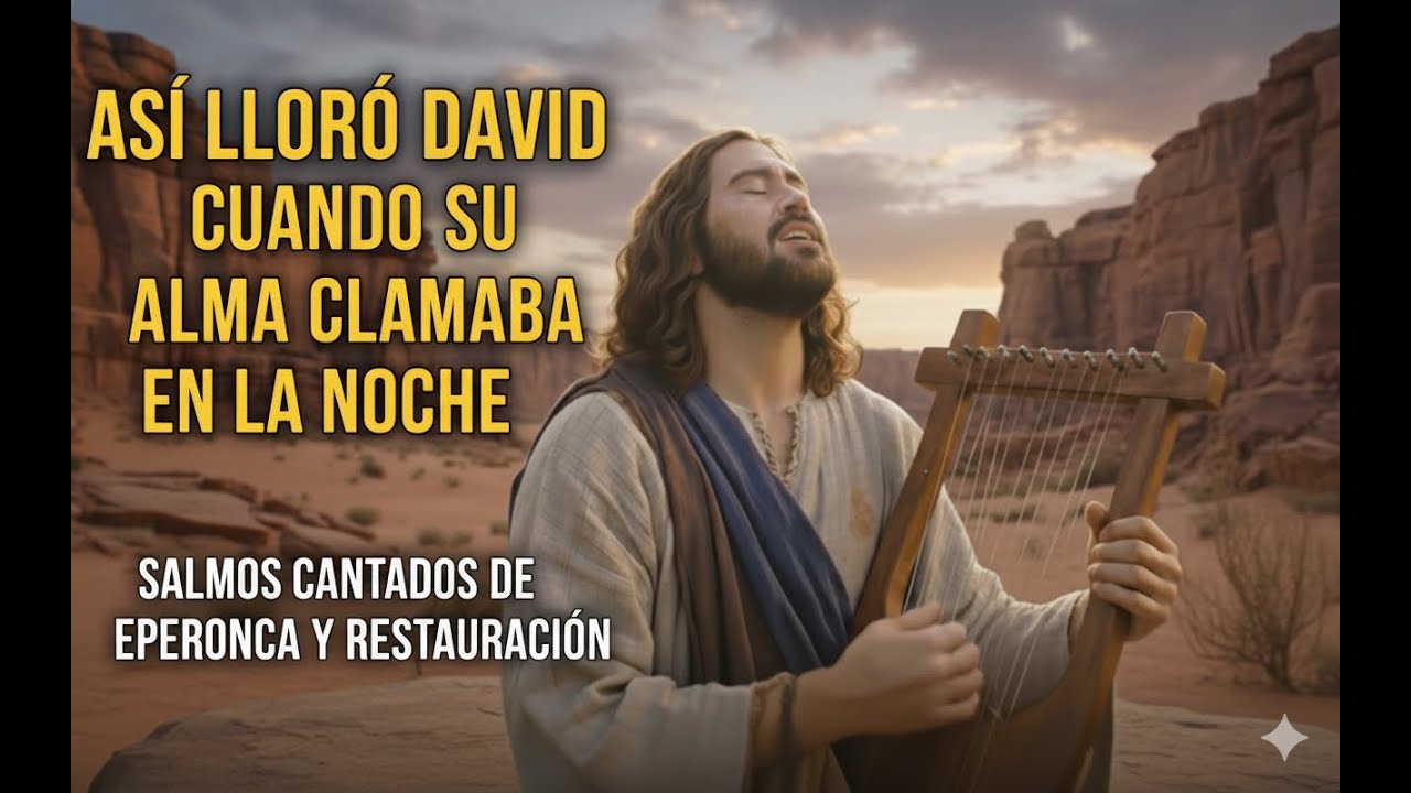Así Lloró David Cuando Su Alma Clamaba en la Noche | Salmos Cantados de Esperanza y Restauración