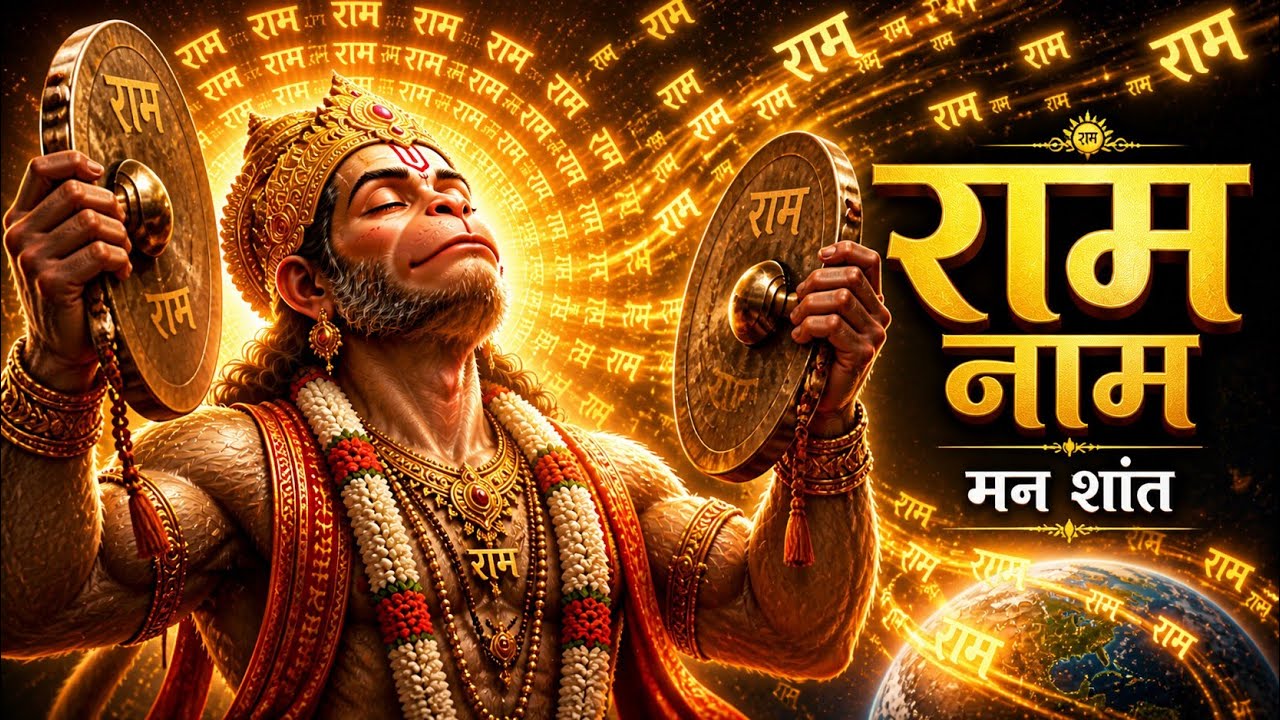 मन की असीम शांति: Akhand Ram Naam Jaap | Shri Ram Jai Ram Jai Jai Ram | 1 Hour