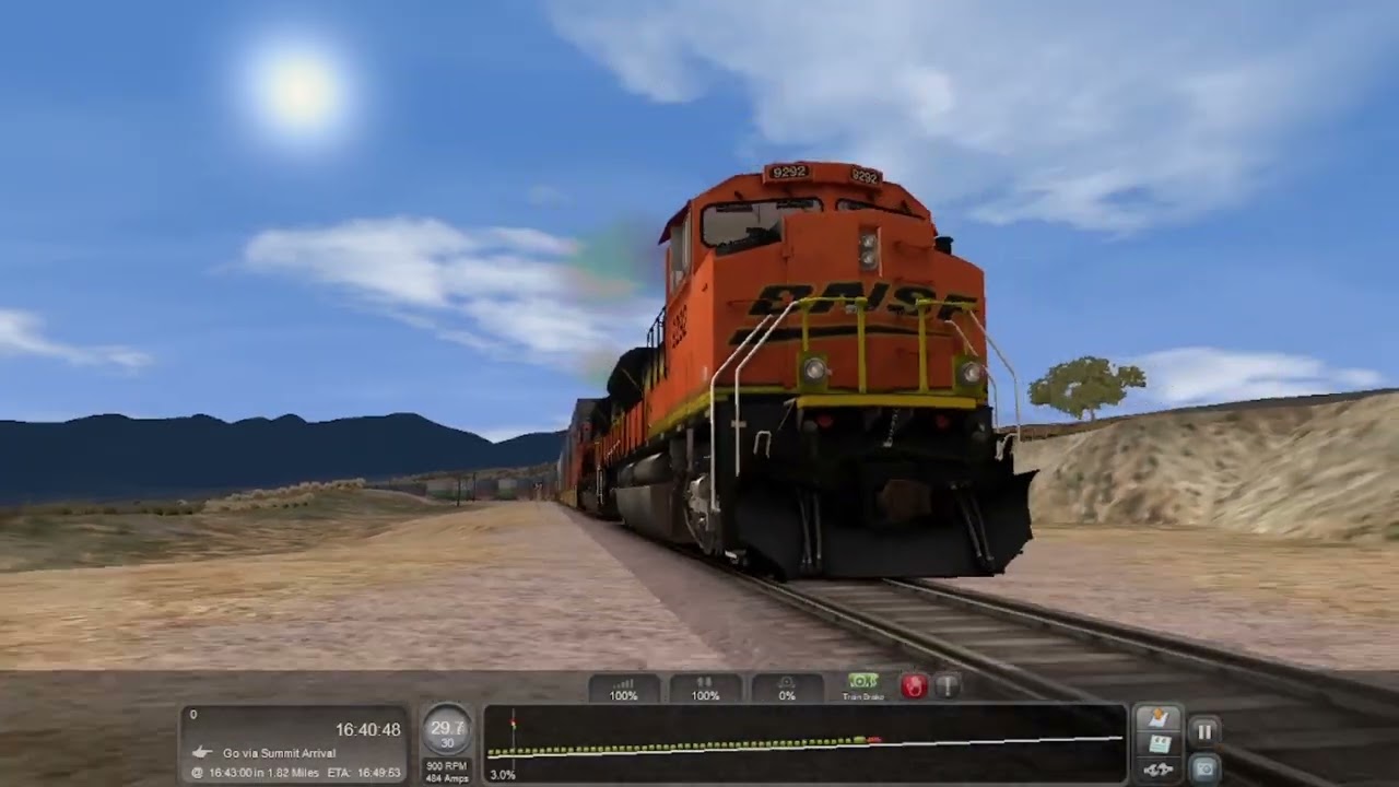 Race to the Summit EMD SD70ACe BNSF