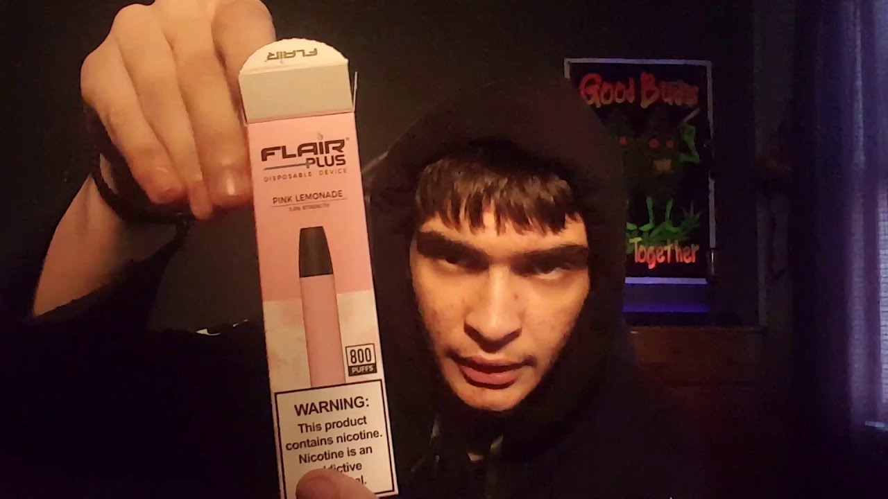 Flair Plus Disposable Pink Lemonade (Vape Review)