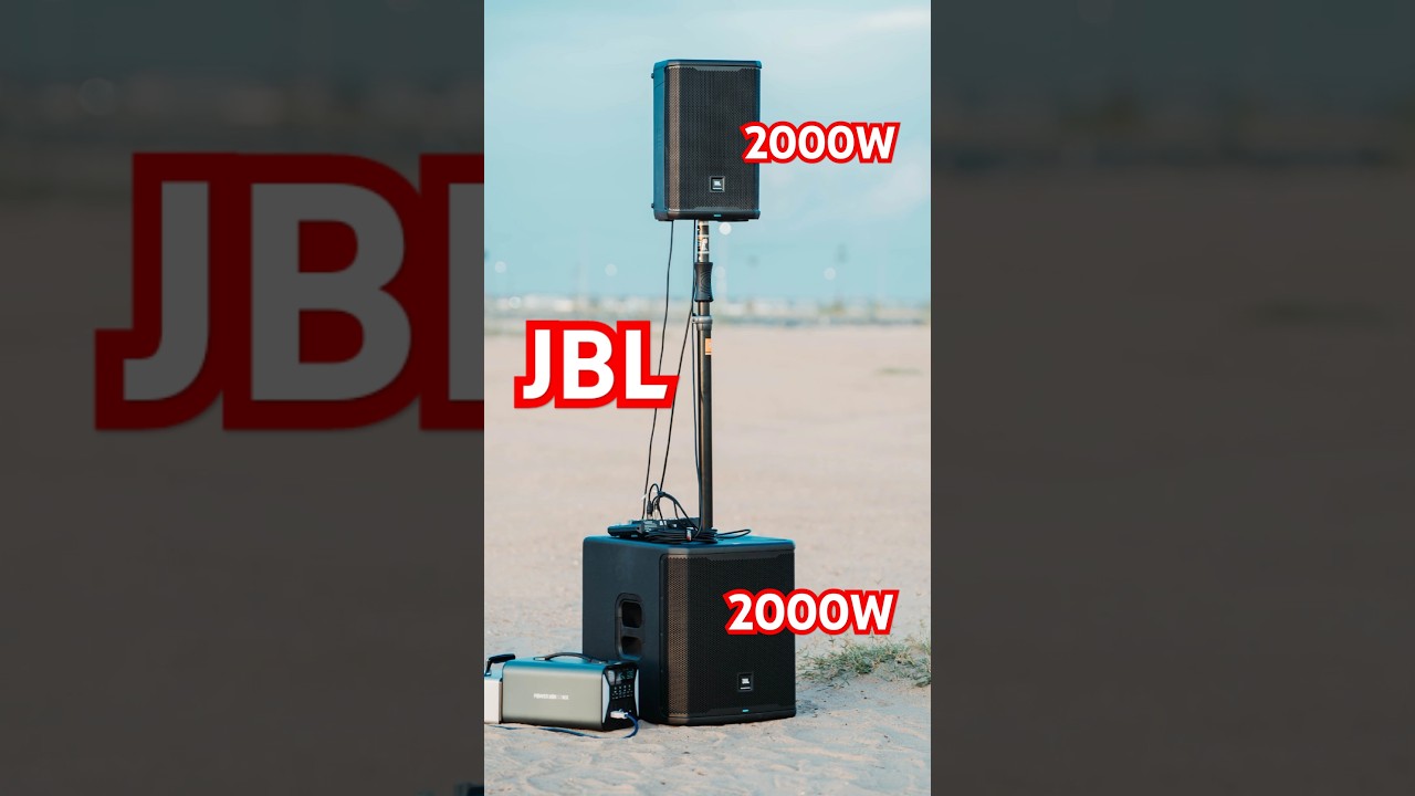 JBL PRX 912 & JBL PRX 915XLF | #jblspeaker #professional #soundcheck #foryou #bass #event #edm #fyp