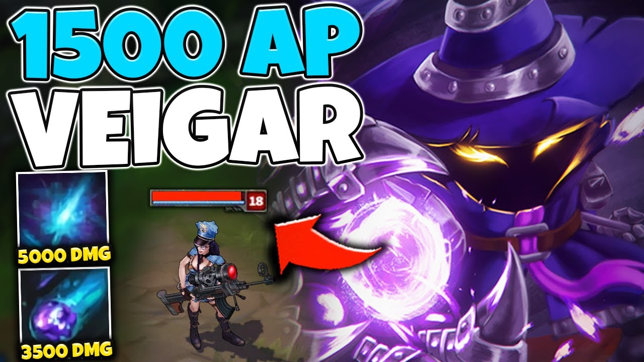 WHEN VEIGAR HITS 1500 AP AT 30 MINUTES AND ONE SHOTS EVERYTHING - League of Legends