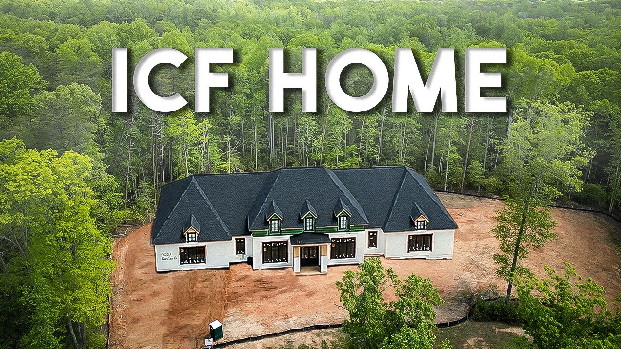 Sustainable custom ICF concrete home in Fredericksburg, VA #newconstruction #customhome