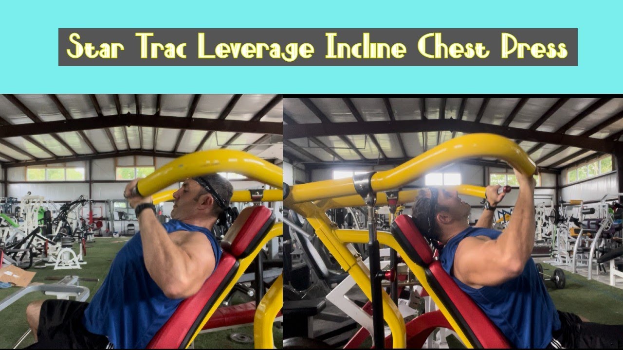 Star Trac Leverage Incline Chest Press