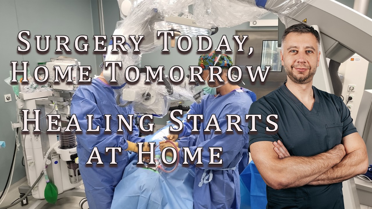 After a spinal disc herniation surgery, you are discharged from the hospital the next day
