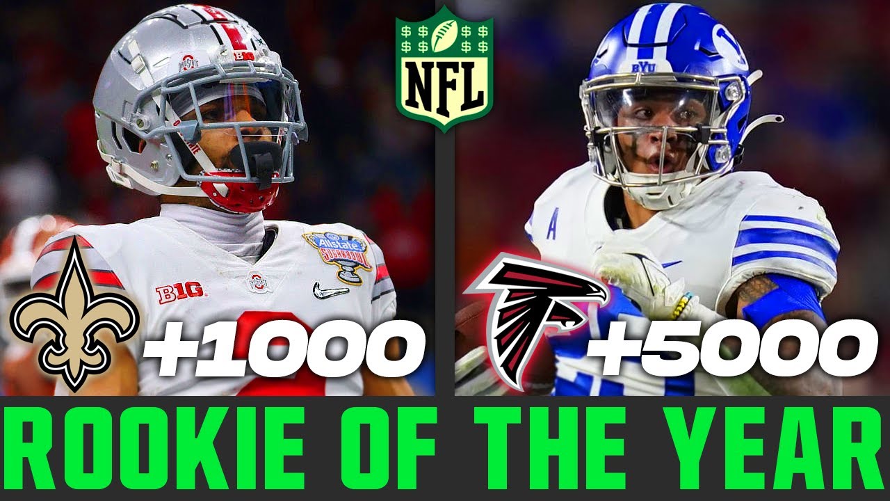 NFL Rookie of The Year BEST Candidates & Odds