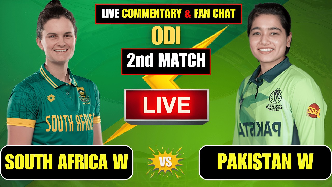 South Africa Women vs Pakistan Women | 2nd ODI 2026 | Live Score & Commentary | Cricket Kila |