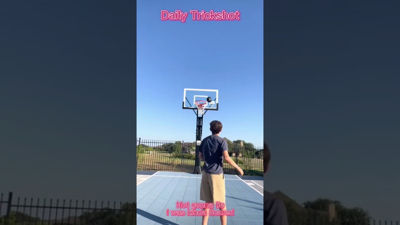 Doing a Trickshot every day until I hit 100 subz