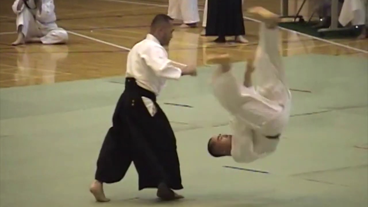 Ando Sensei performs at the 51st All Japan Enbu – Aikido, Japan.
