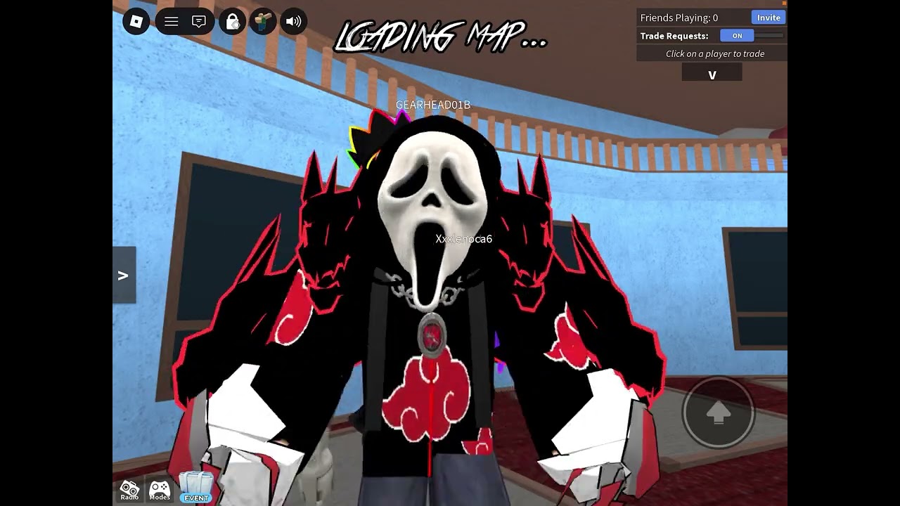 Playing MM2 (Roblox) 