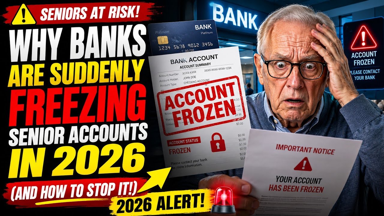 Why Banks Are Suddenly Freezing Senior Accounts in 2026 (And How to Stop It)