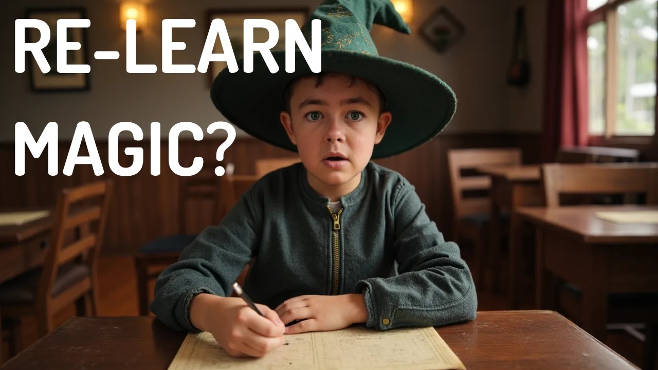 How I'd Relearn Magic From SCRATCH After 25 Years