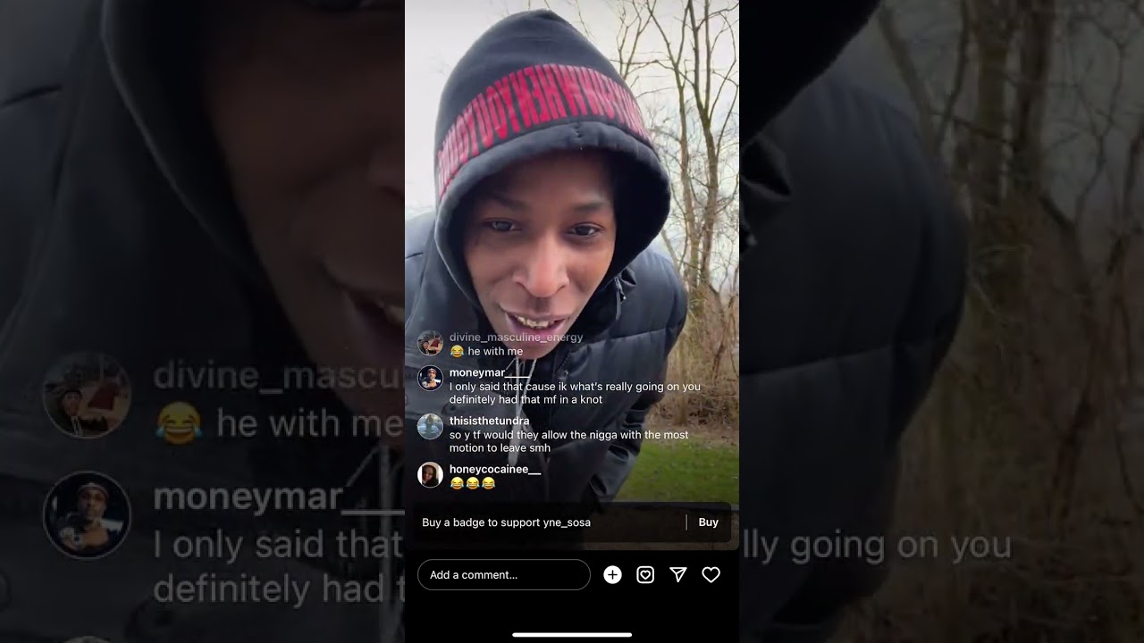 YNE Sosa в прямом эфире в Instagram: болтовня, часть 2