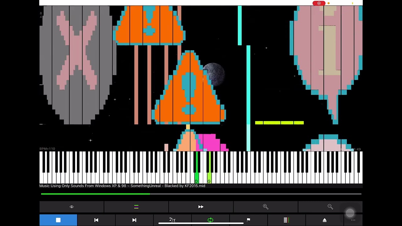 [Black MIDI] Music Using only sounds from Windows 98 and XP