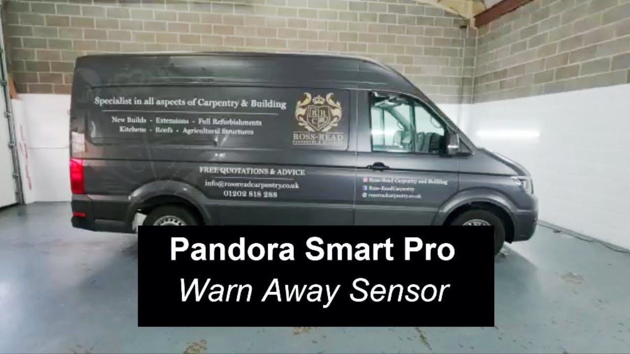 Warn Away Sensor | VW Crafter Text Alert When Triggered | Tool Theft Protection Dragon Car Alarm