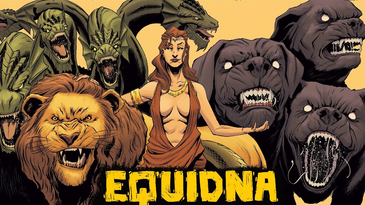 Equidna: A Mãe de Todos os Monstros - Mitologia Grega em Quadrinhos - Foca na História