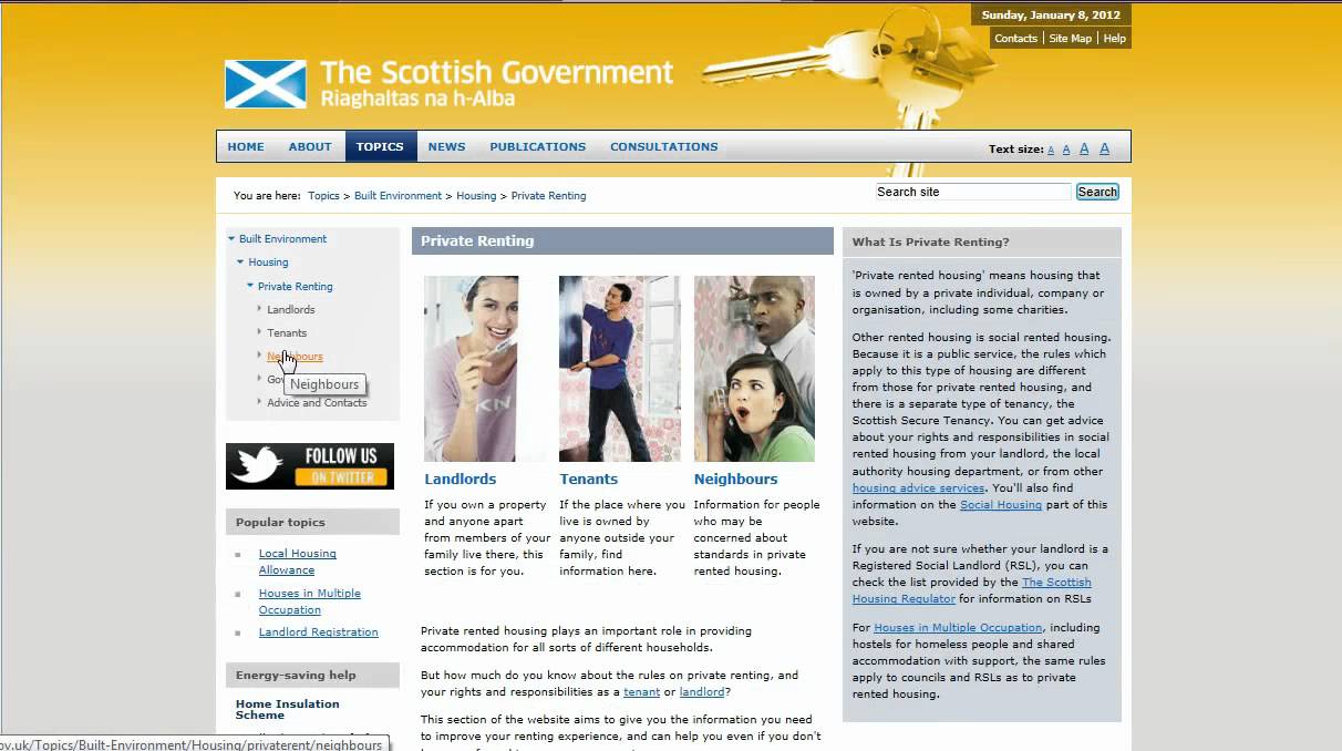 The Property Box - How to Check LHA Rates for Scotland